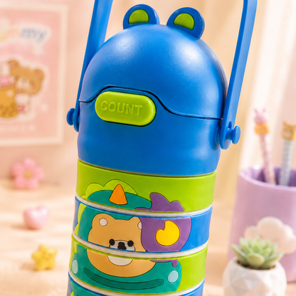 Dinosaur Stacking Water Bottle - Angle 4