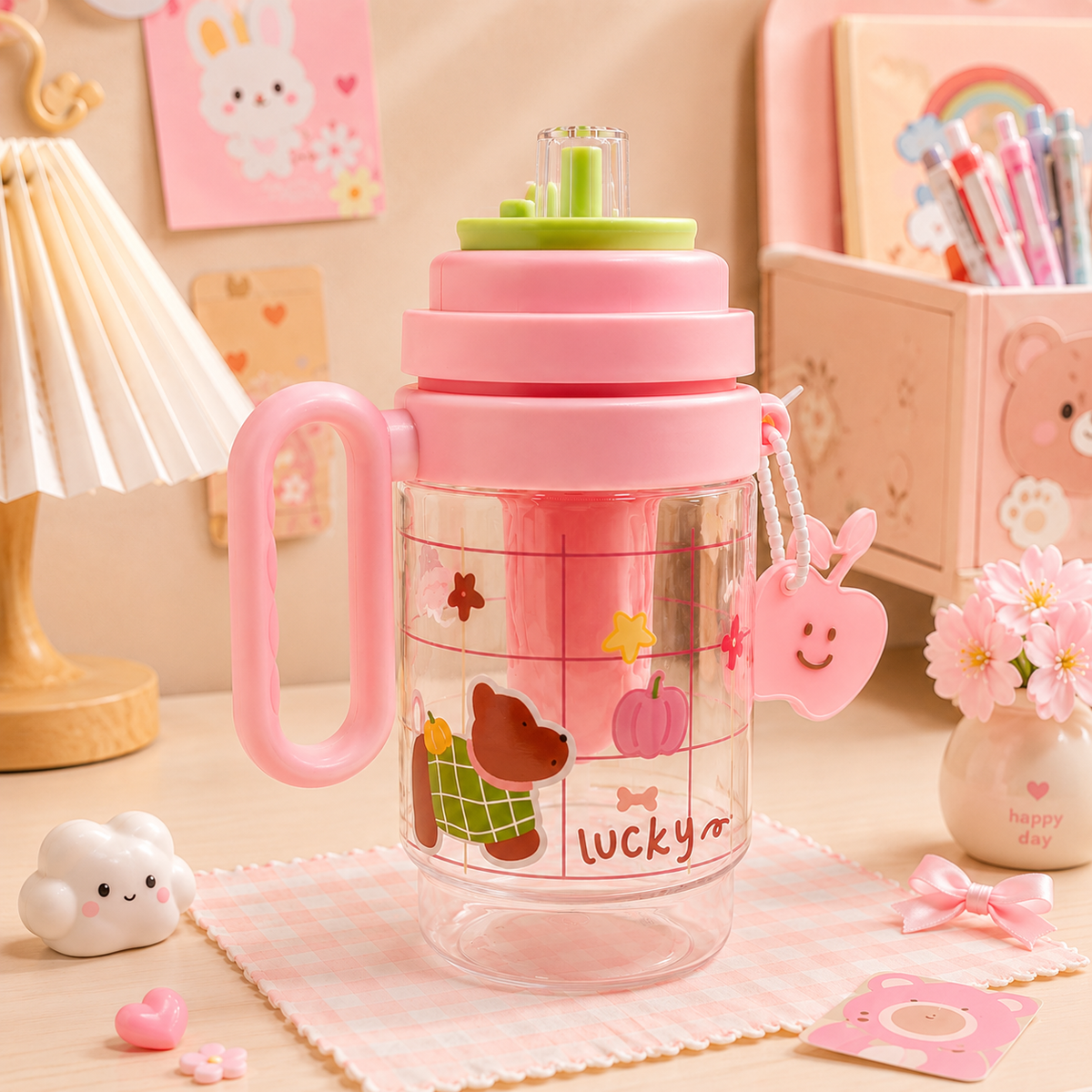 Mucky Puppy Water Bottle - Angle 3