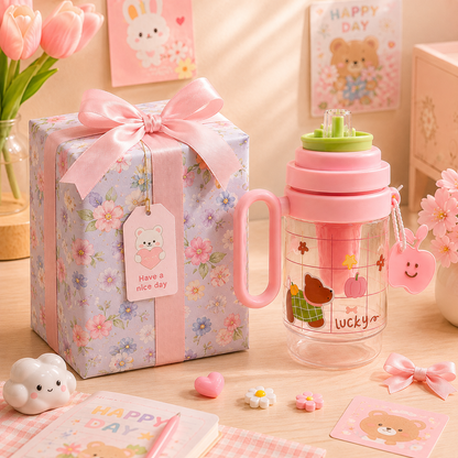 Mucky Puppy Water Bottle - Gift Box Packaging