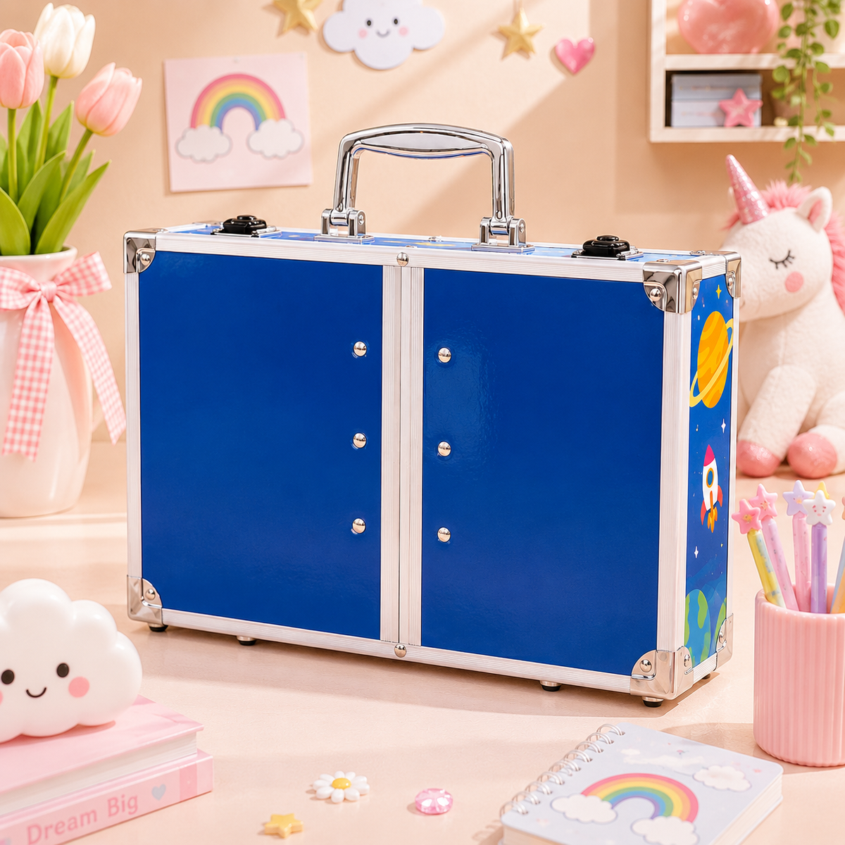 Astronaut 220pcs Art Case - Side View