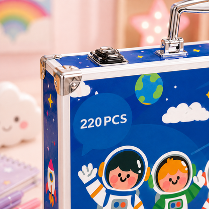 Astronaut 220pcs Art Case - Close-up