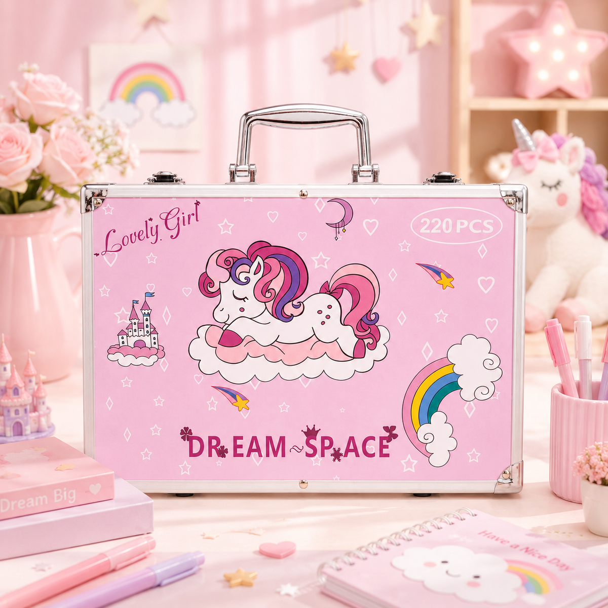 Dream Space Unicorn Case - Angle 2
