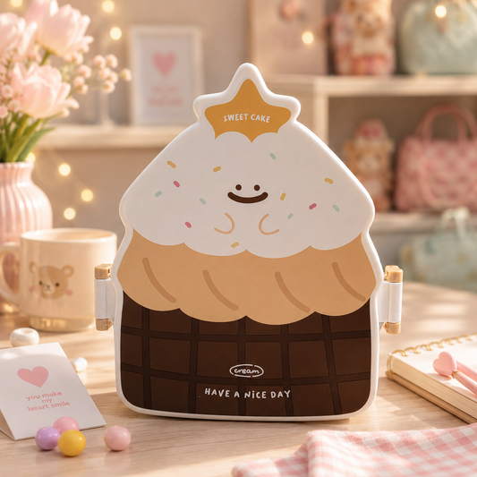Kawaii Sweet Cake Bento Lunch Box - front view