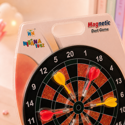 Magnetic Dart Board Game close-up of darts