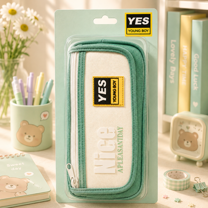 Nice Pleasant Day Pencil Pouch - retail packaging