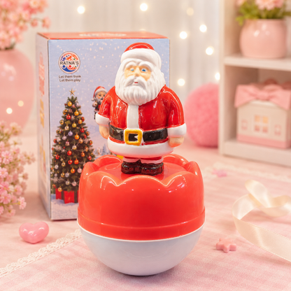 Santa Rolypoly Wobbling Toy lifestyle scene