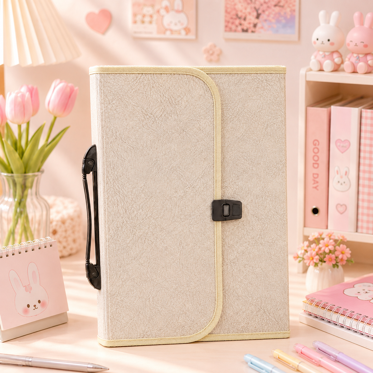 Polen Premium Series File Folder - desk scene