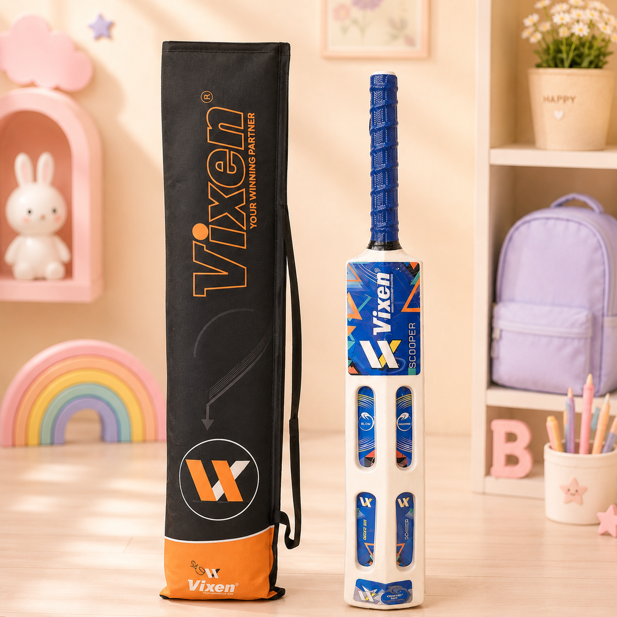 Vixen Scooper Cricket Bat - alternate front view