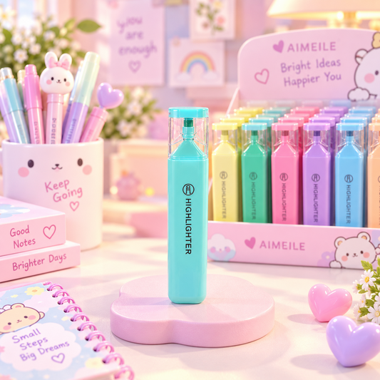 Cute pastel Aimeile highlighter pen hero product image