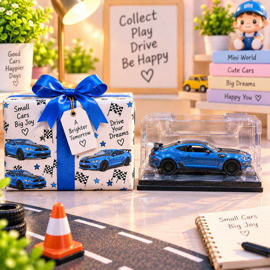 Blue Chevrolet Camaro die-cast car — Premium Pack main image