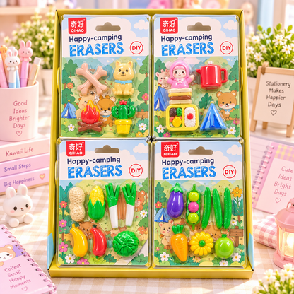 DIY Camping Erasers