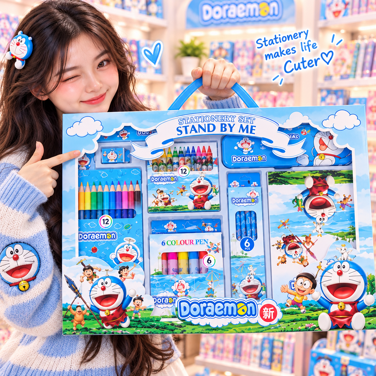 Colouring and kids art set image 17