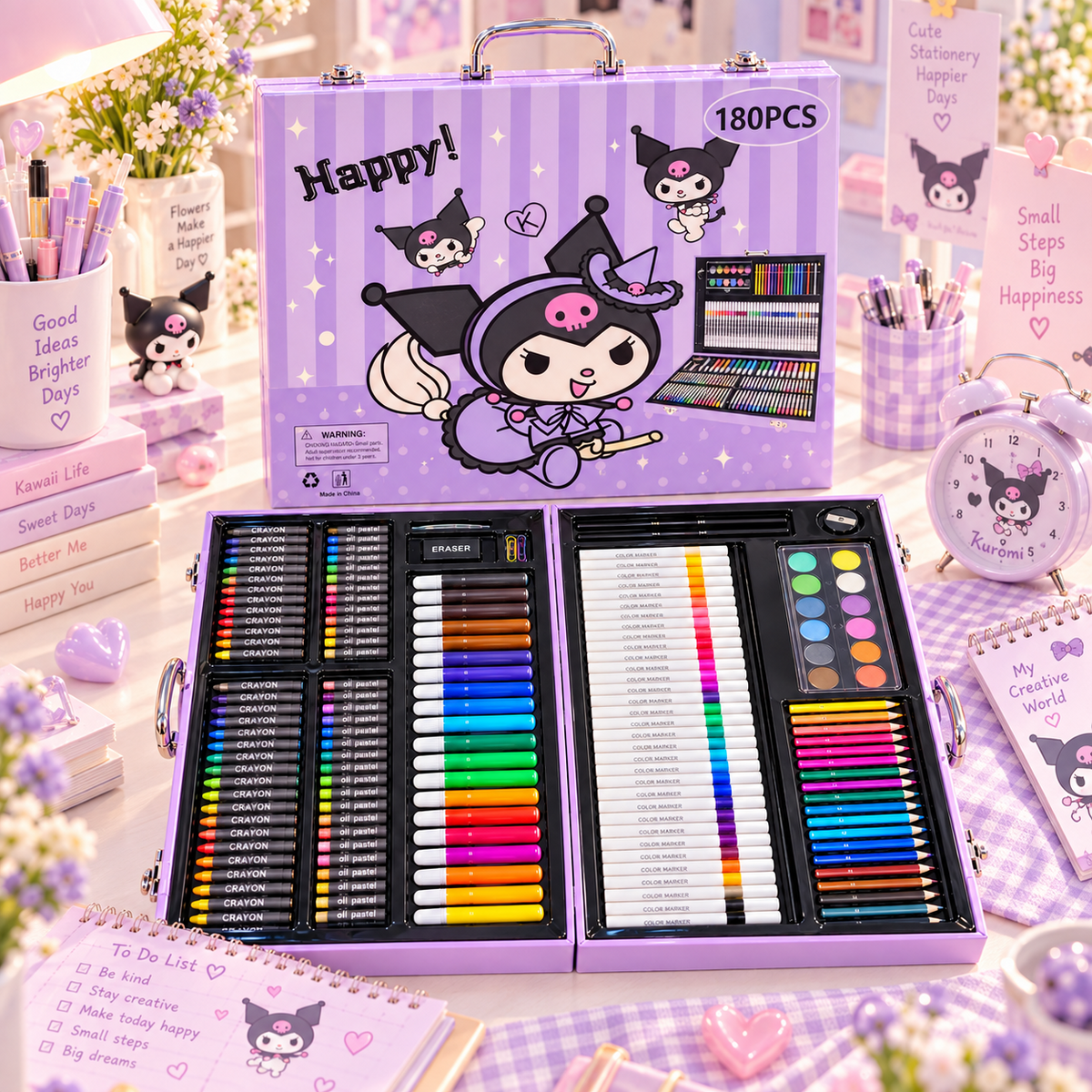 Colouring and kids art set image 3
