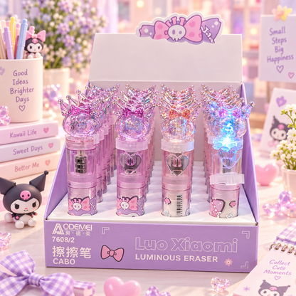Kuromi Luminous Eraser Pen