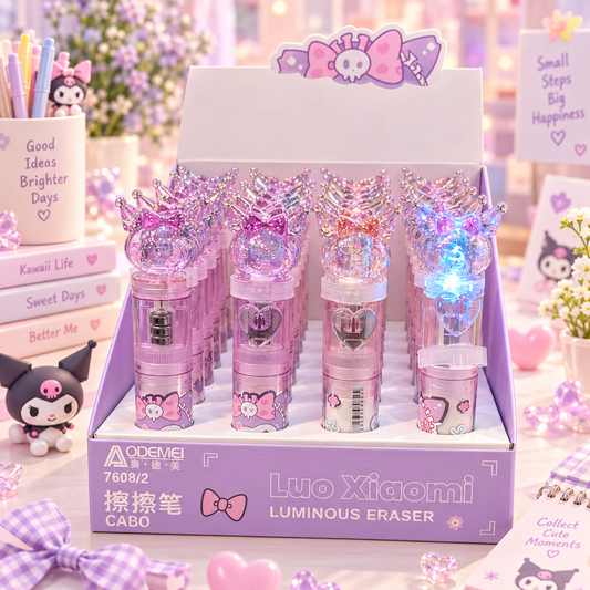 Kuromi Luminous Eraser Pen