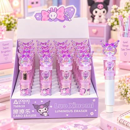 Kuromi luminous eraser hero product image