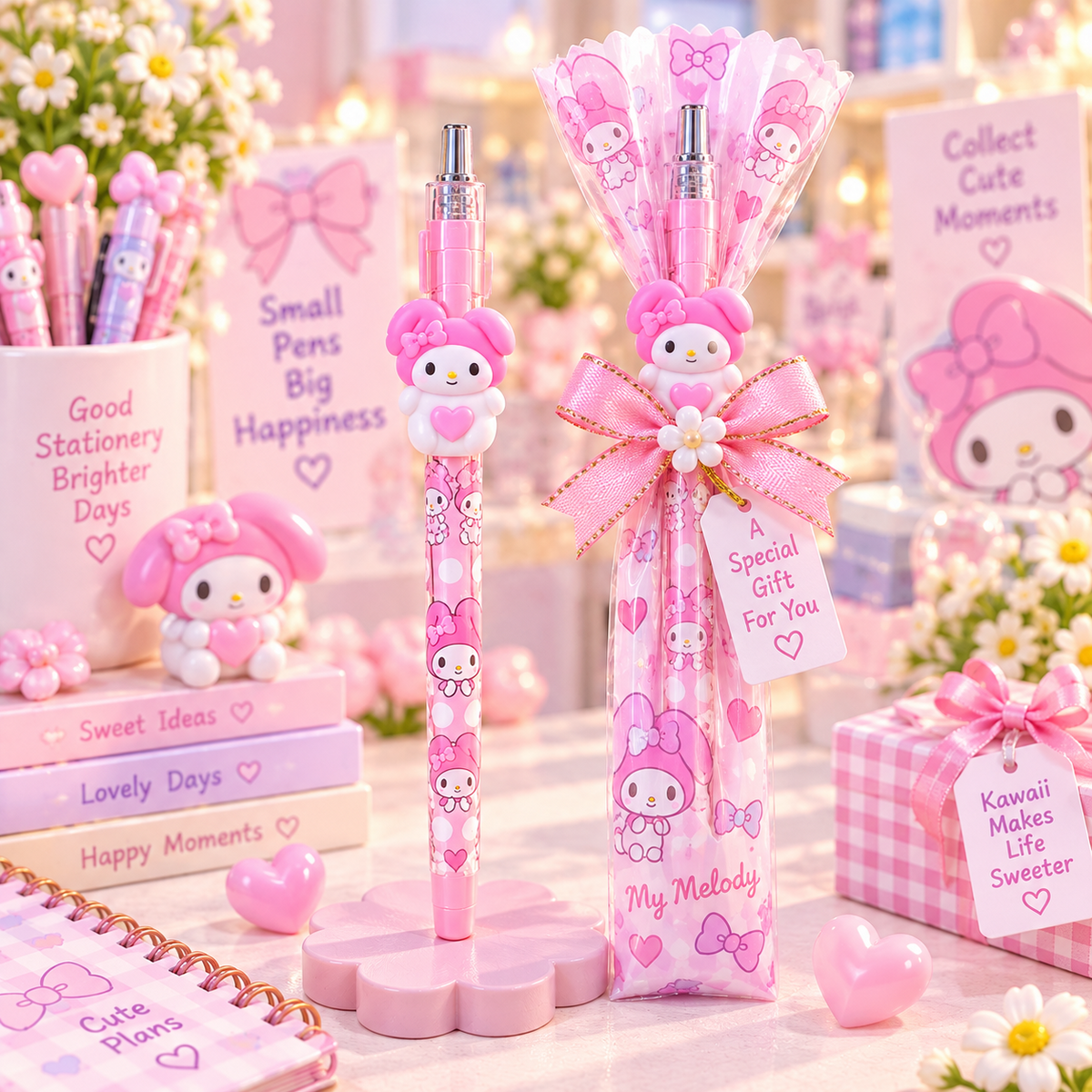 My Melody character pen premium gift packaging
