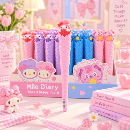 My Melody Ice Cream Cone Pen – Orbit Mall