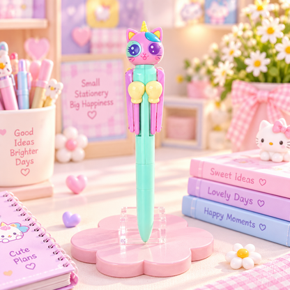 Unicorn Cat Pen premium display presentation