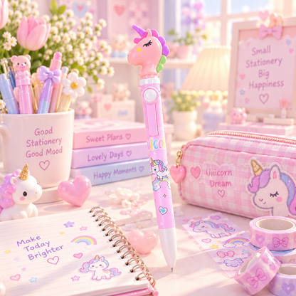 Unicorn pen lifestyle kawaii stationery